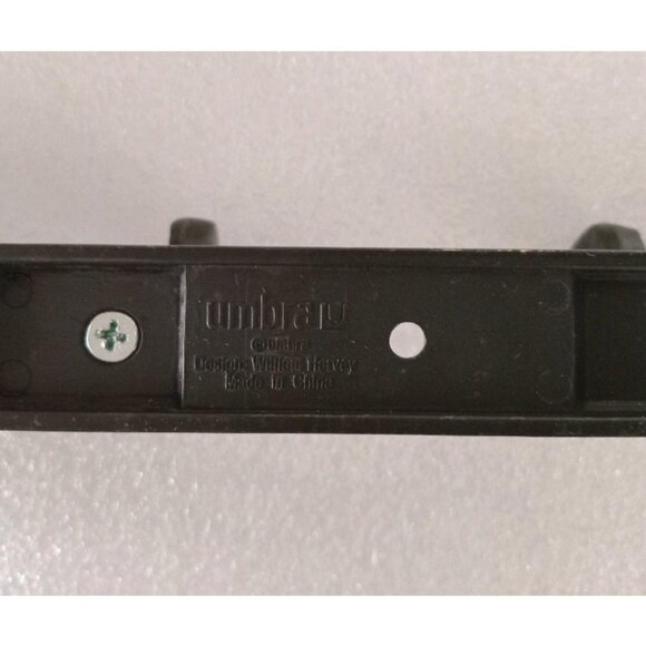 Umbra William Harvey Design Black Wall Hook HD Coat Hanger Rustic Vintage Style - Picture 6 of 8